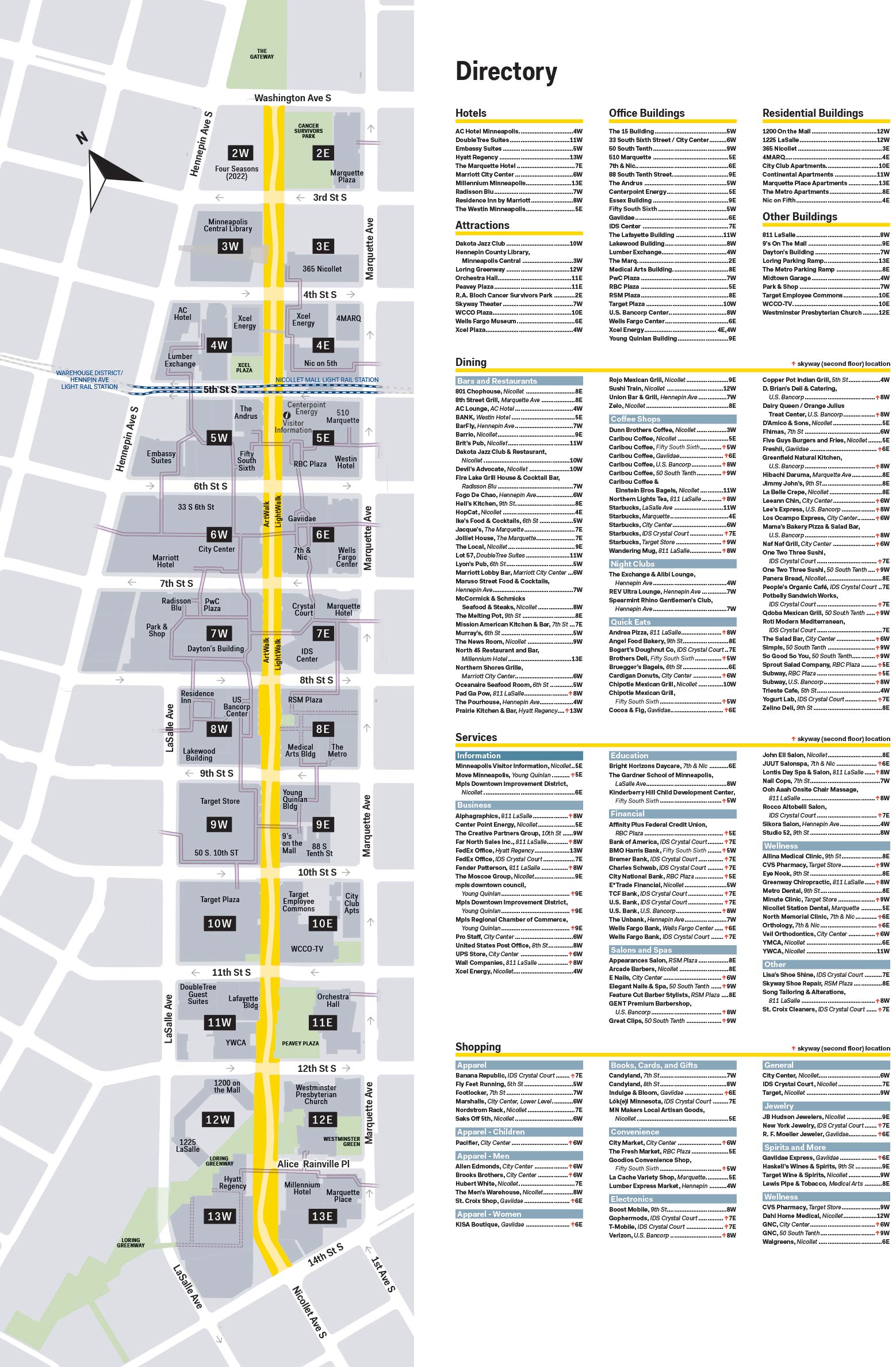 Shop Nicollet Map Shop Nicollet Map