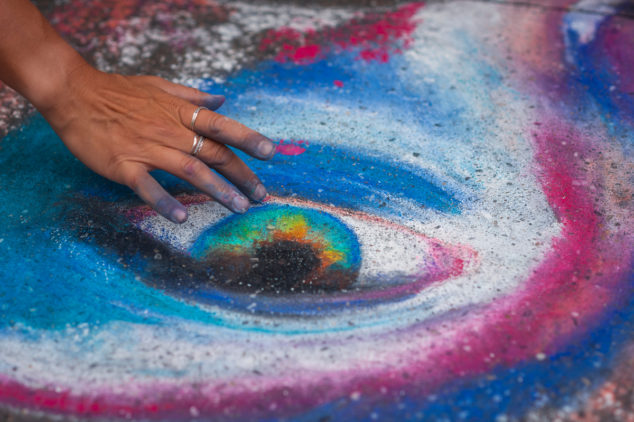 Mpls Street Art Festival Chalk Ark